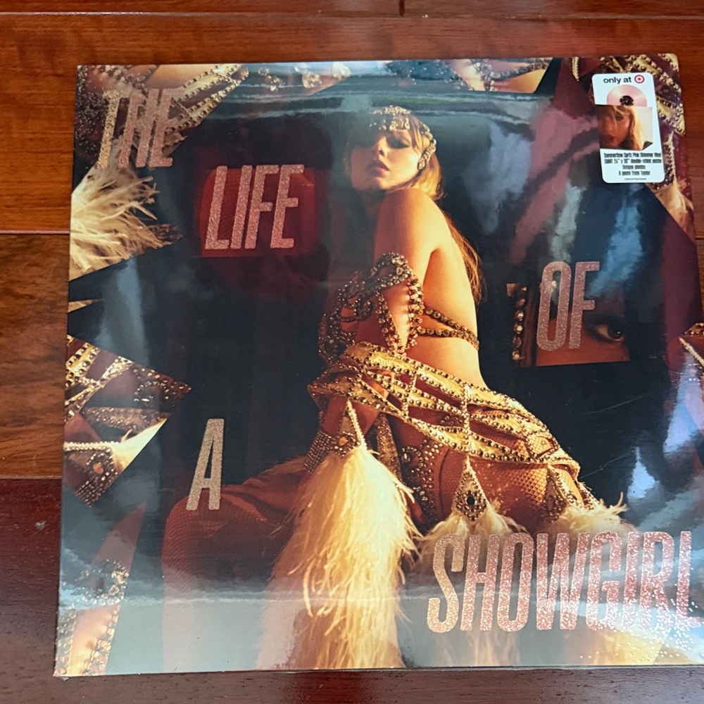 The Life of a Showgirl Vinyl Album - Taylor Swift Summertime Spritz Pink